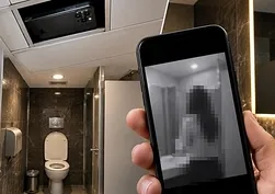 Kafe tuvaletindeki gizli kamera skandalı! Avizeye gizlediği telefonla kadını kayda aldı: İşte sanığa verilen ceza