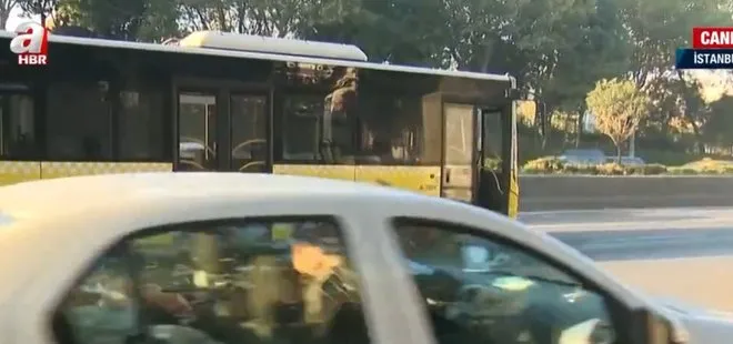 İstanbul’da İETT arızları bitmiyor! İETT otobüsü yolun ortasında kaldı