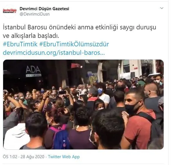 Canan Kaftancıoğlu, DHKP-C’li Timtik’in anmasına katıldı!