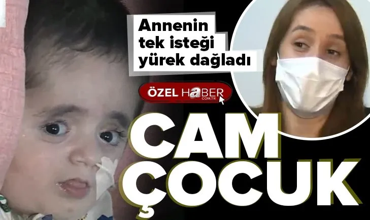 Anne karnında 'cam kemik' hastalığına yakalanan Ömer Ali'nin yaşam mücadelesi