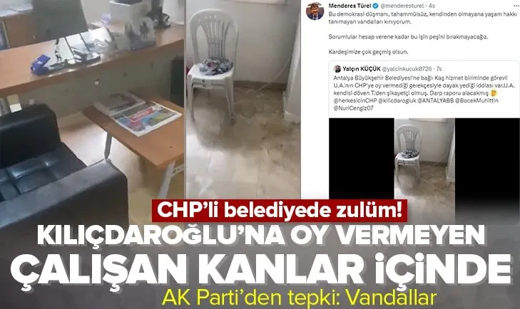 CHP zulmü: Kılıçdaroğlu’na oy vermeyen çalışanı...