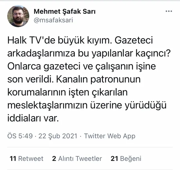 Halk TV çalışanından itiraf: CHP’nin medya organı Halk TV’yi İBB yönetiyor!