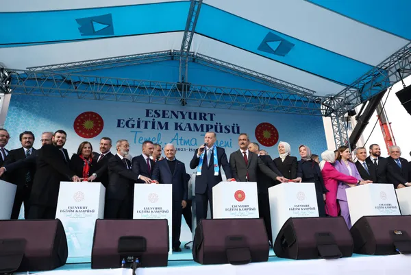 Son dakika: Türkiye’nin en büyük eğitim kampüsü açıldı! Başkan Erdoğan’dan temel atma töreninde önemli açıklamalar