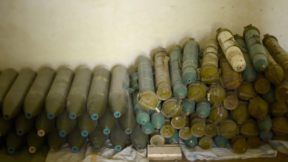 ÖSO Afrin'de YPG/PKK cephanesi buldu