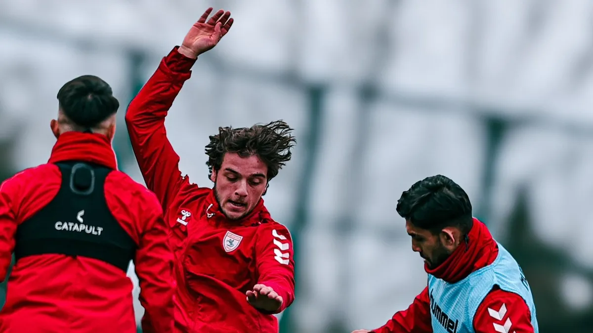 Samsunspor'da Fenerbahçe maçı hazırlıkları devam etti