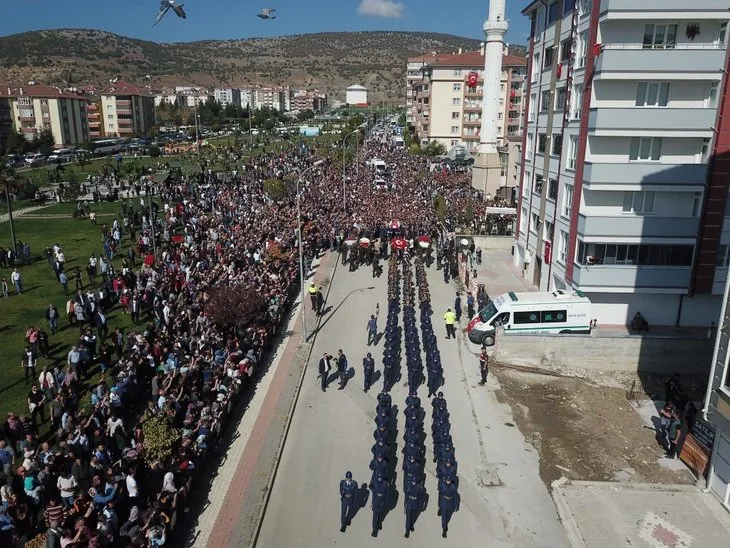 Şehitlerimize veda