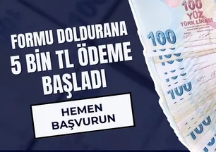 Formu doldurana 5 yıl boyunca 5.000 lira verilecek! Ödemeler başladı: 1-4 çocuğu olanlar başvursun