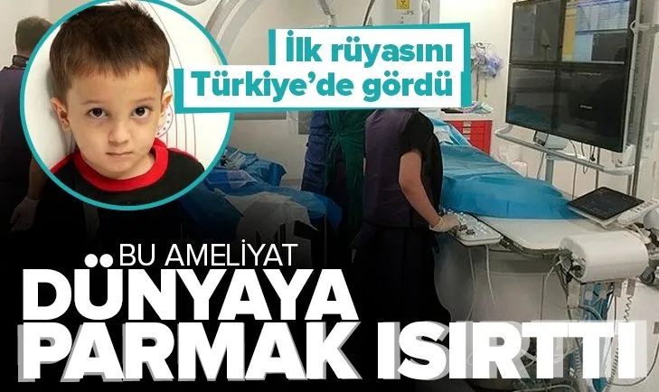 Başakşehir Çam ve Sakura Hastanesi’nde dünyaya parmak ısırtan ameliyat