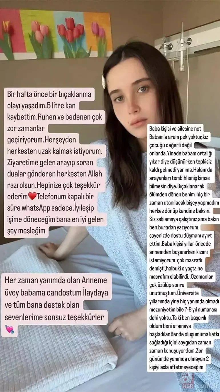 Eski MasterChef yarışmacısı bıçaklandı! Eslem Sena Yurt yaşadığı olayı anlattı 4