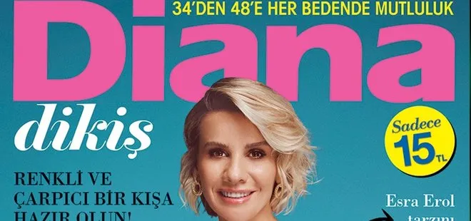 Turkuvaz Dergi Grubu’nun yeni dergisi “Diana Dikiş” çıktı!