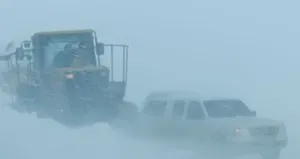 Siirt’te karda 8 araç mahsur kaldı!