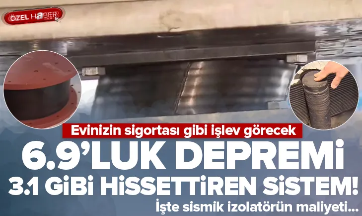 6,9’luk depremi 3,1 gibi hissettiriyor!