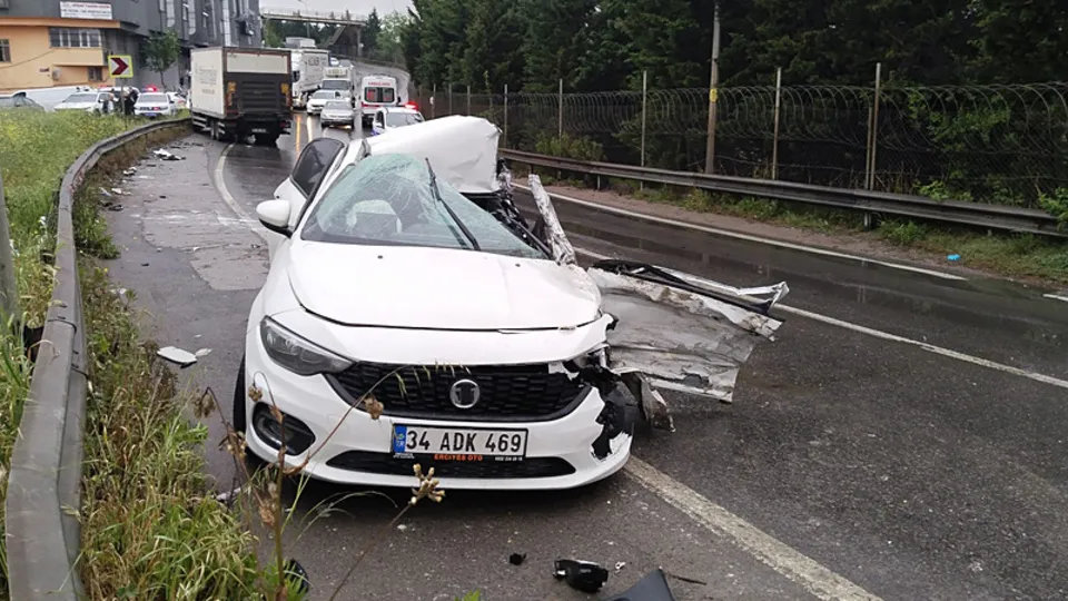 Sultanbeyli’deki korkunç kazanın görüntüleri ortaya çıktı!