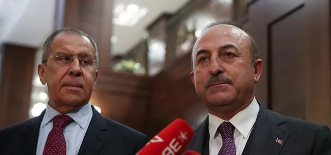 Dışişleri Bakanı Çavuşoğlu, Sergey Lavrov ile görüştü