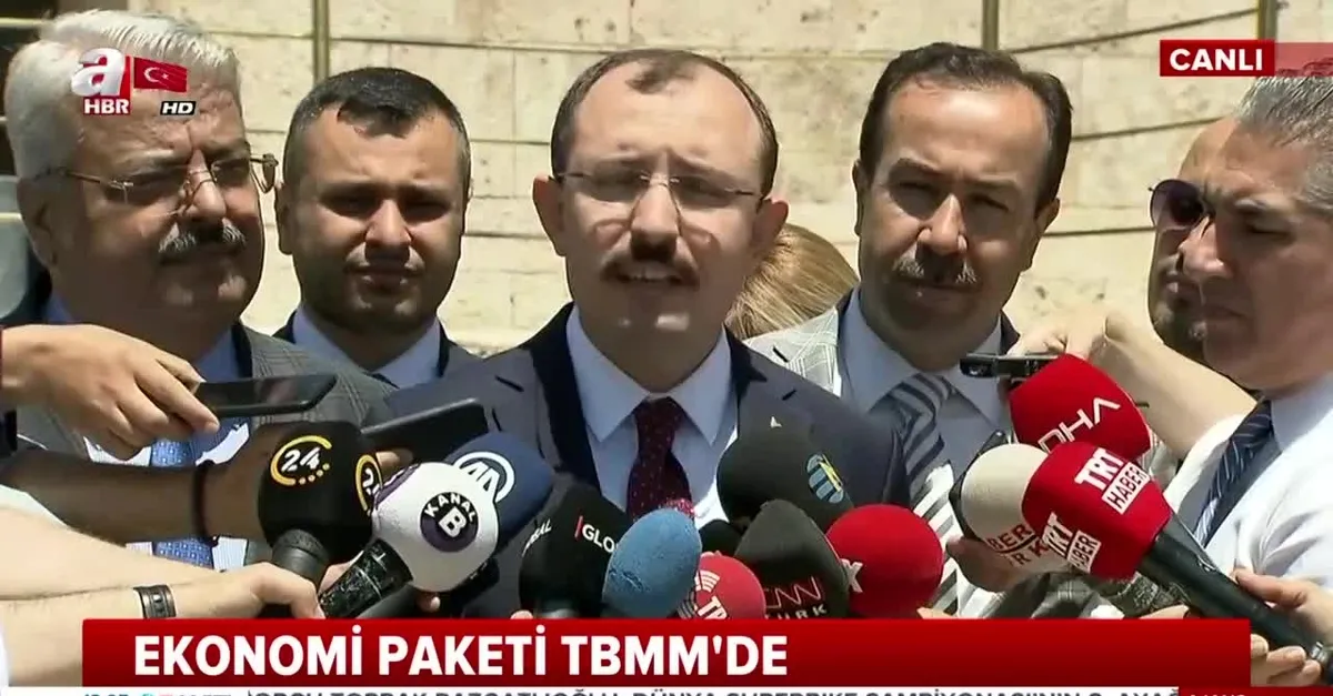 Yeni ekonomi paketi TBMM'de | Video