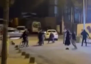 Meydan muharebesini aratmayan kavga!
