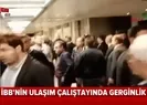 İBBnin ulaşım çalıştayında birbirlerine girdiler