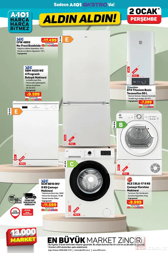 A101 indirim fırtınası başlattı! 32'li tuvalet kağıdı ve kağıt havlu 13