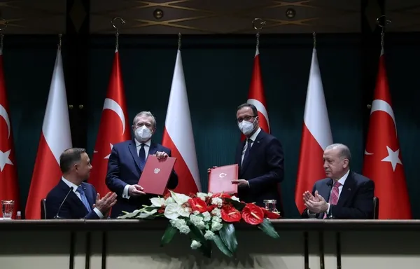 Son dakika: Başkan Erdoğan ile Polonya Cumhurbaşkanı Andrzej Sebastian Duda'dan flaş açıklamalar - 9