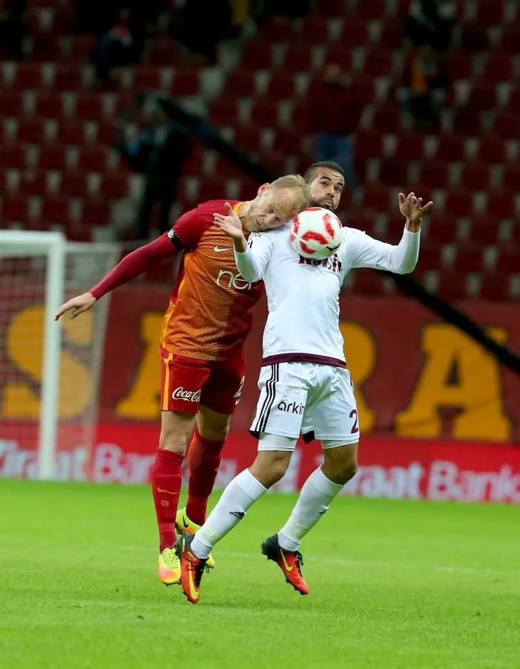 Galatasaray - Vartaş Elazığspor maçından kareler
