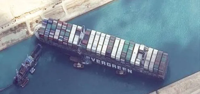 Süveyş Kanalı’nı tıkayan The Ever Given hakkında flaş gelişme! Japonya Mısır’a heyet gönderecek