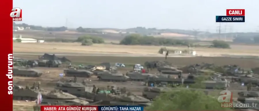 İsrail askerlerinden A Haber'e müdahale! Gazze'ye ölüm yağdırmaya gidiyorlar 19