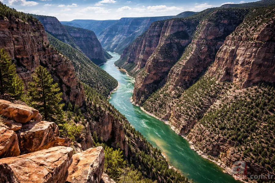 Ters yöne akan nehir gizemi! Jeologlar tersine akışın nedenini ortaya çıkardı 1