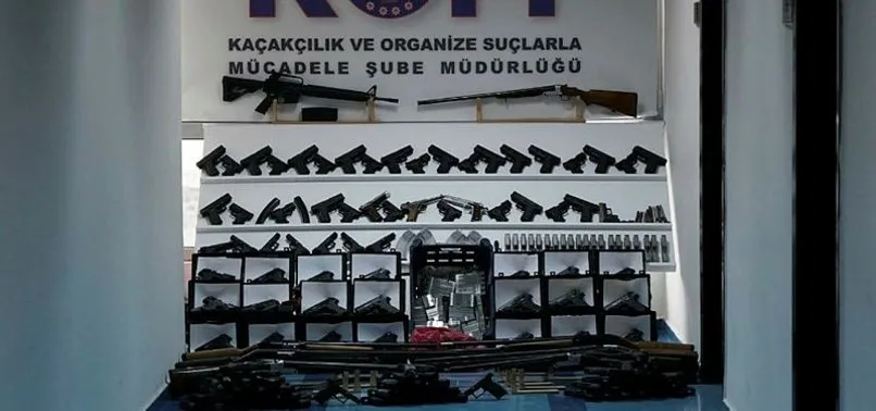 Adana ve Gaziantep'te silah kaçakçılığı operasyonu