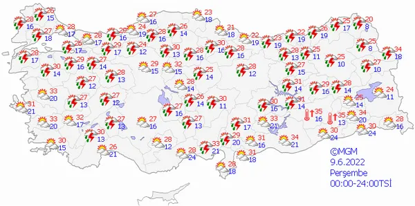 İstanbul ve onlarca il için yağmur uyarısı! Meteoroloji'den 24 il için kritik açıklama | Sıcaklıklar kaç derece düşecek? - 12