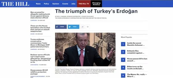 Pentagon eski yetkilisi Zakheim'den dikkat çeken açıklama: Erdoğan Nobel'e aday gösterilmeli