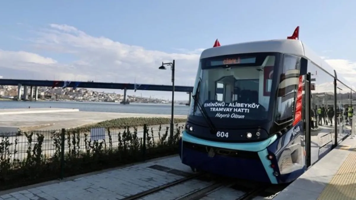 Eminönü-Alibeyköy tramvay hattında arıza! Yola çıkacaklar dikkat...