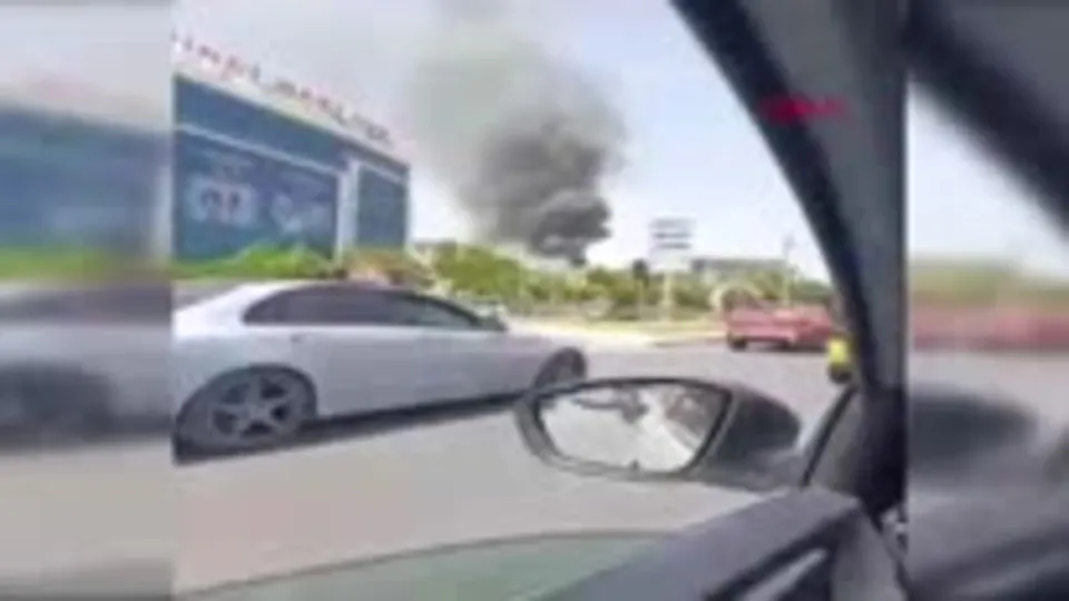 Beylikdüzü’nde yangın çıktı