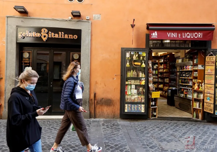 İtalya'dan korkunç koronavirüs bilançosu! İtalya sokaklarından ilginç kareler... 17