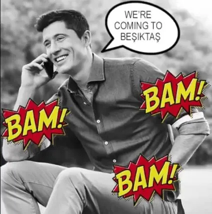 Beşiktaş'tan Bayern Münih'e anlamlı cevap - 1