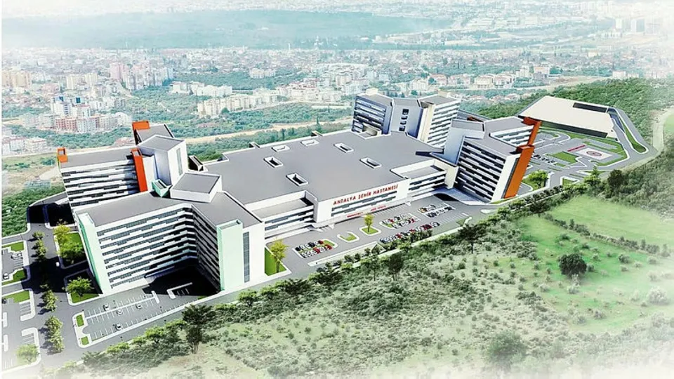 Antalya Şehir Hastanesi hayran bıraktı! Deniz manzaralı hasta odası ilk kez görüntülendi