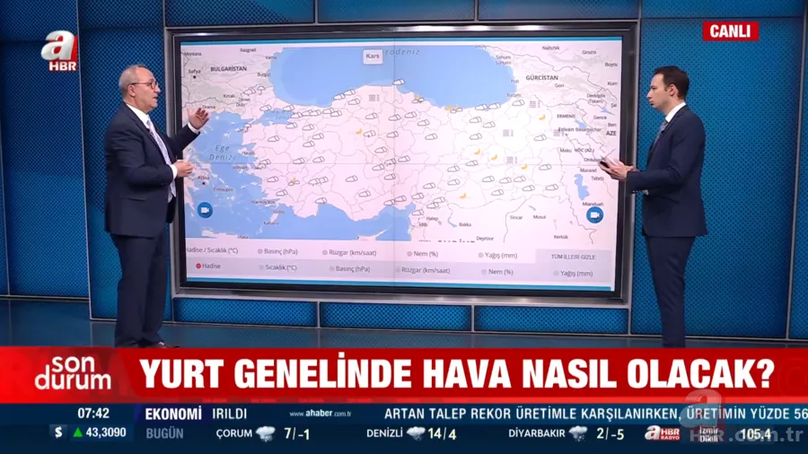 70 km hızla fırtına alarmı: Meteoroloji sel, kar ve sağanak için uyardı! 15 il riskli 2