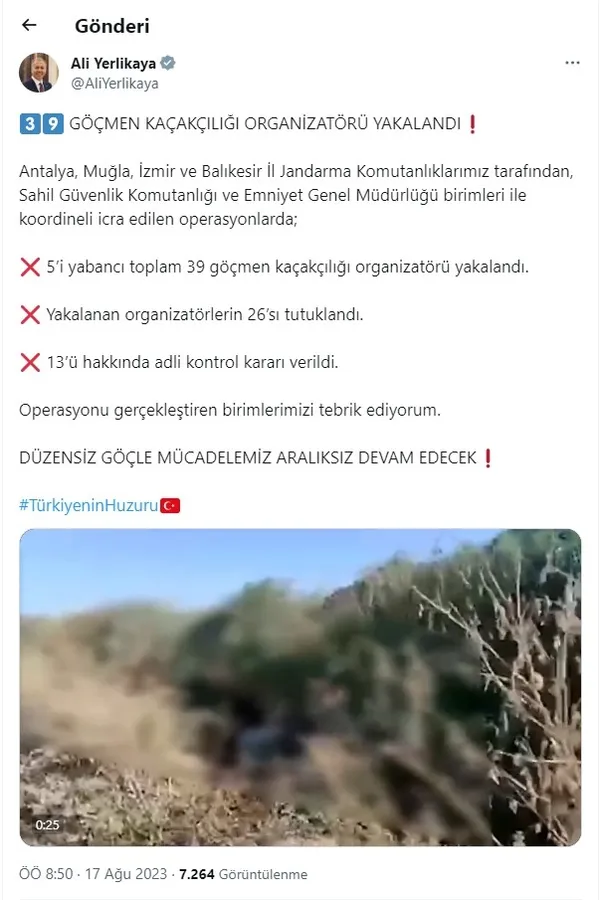 Son dakika | Göçmen kaçakçılarına operasyon! Çok sayıda organizatör gözaltında - 1