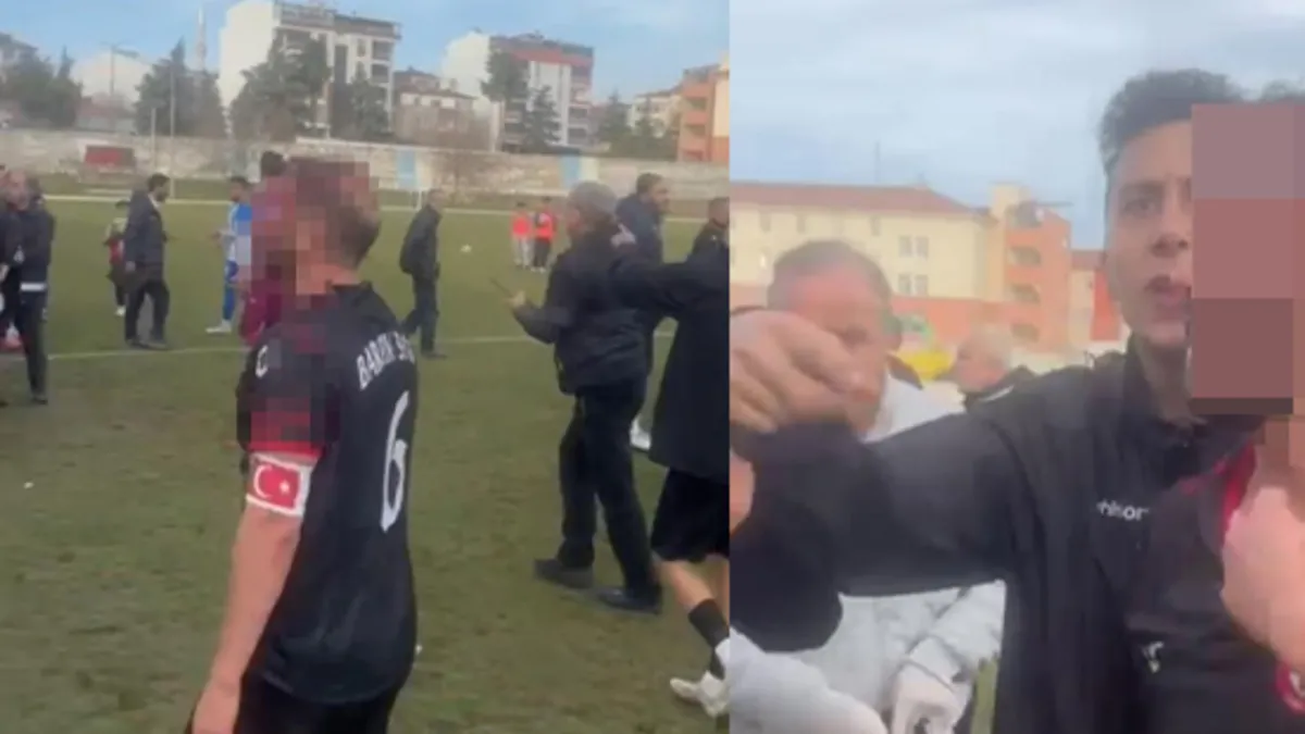 Maç sonu saha savaş alanına döndü! Oyuncu kanlar içinde kaldı: 3 yaralı