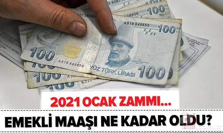 Emekli zammı son dakika: SSK Bağ-Kur emekli maaşı 2021 Ocak zammı ile ne kadar oldu? En düşük ve en yüksek... 1