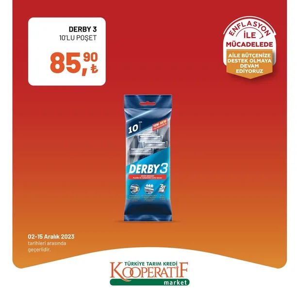 Tarım Kredi Market 11 Aralık indirim kataloğu çıktı! Dev rulo havlu, yumuşatıcı, çay, bütün piliç, tereyağı, tost peyniri, süt, beyaz peynir, pirinç ucuza satışta…