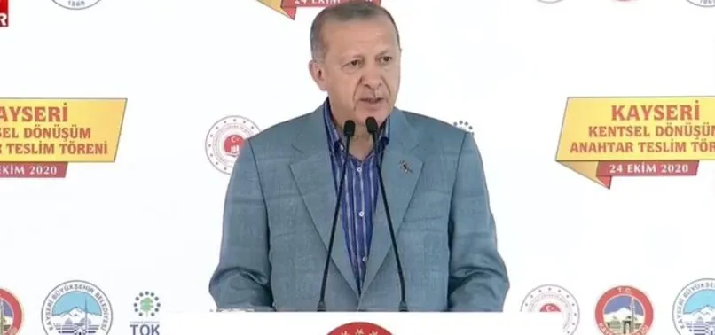 Son dakika: Başkan Erdoğan'dan Kentsel Dönüşüm Anahtar Teslim Töreni'nde önemli açıklamalar