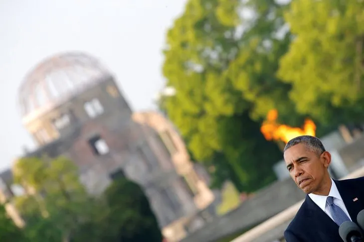 ABD Başkanı Obama Hiroşima’yı ziyaret etti