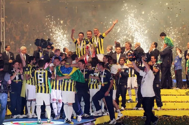 Fenerbahçe’de şampiyonluk coşkusu