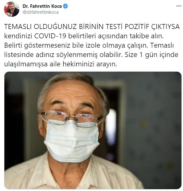 Sağlık Bakanı Fahrettin Koca koronavirüse yakalananlara seslendi - 2