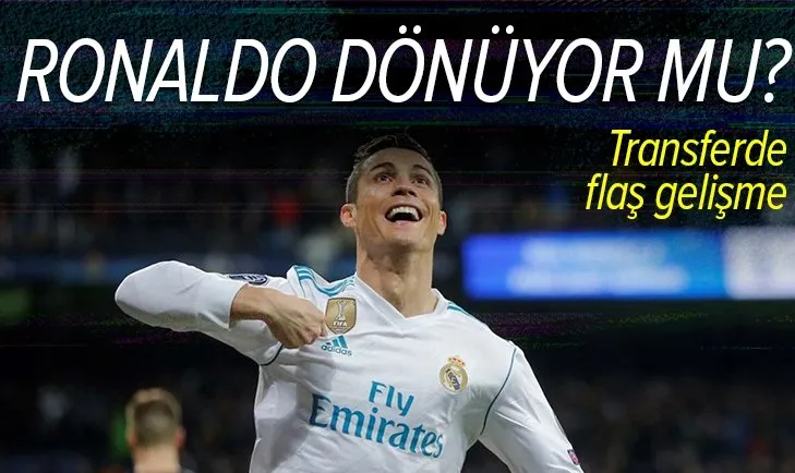Cristiano Ronaldo Real Madrid'e mi dönüyor? Zinedine Zidane'dan flaş açıklamalar