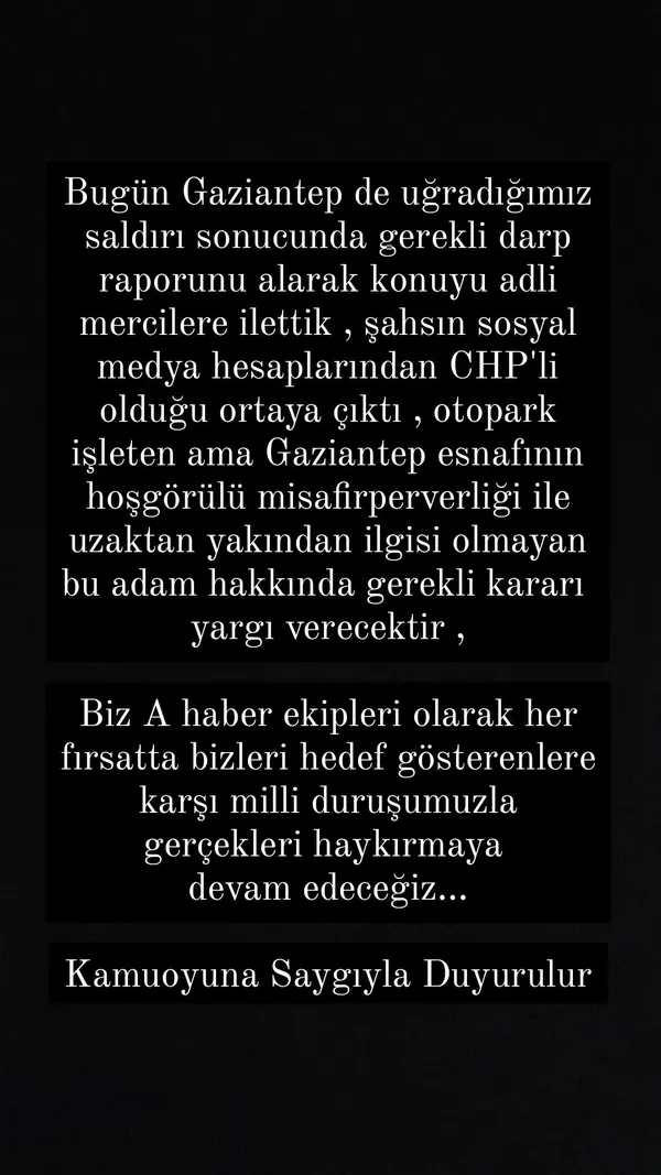 1629376557876.jpeg A Haber'e Gaziantep'te çirkin saldırı! 'Saldırgan CHP'li çıktı' - 4