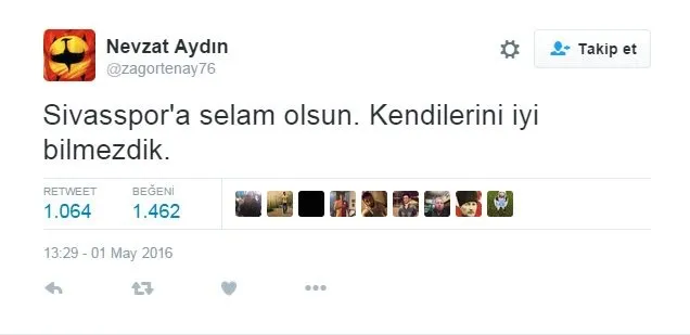 Trabzonspor yöneticisinden Sivasspor için olay tweet!