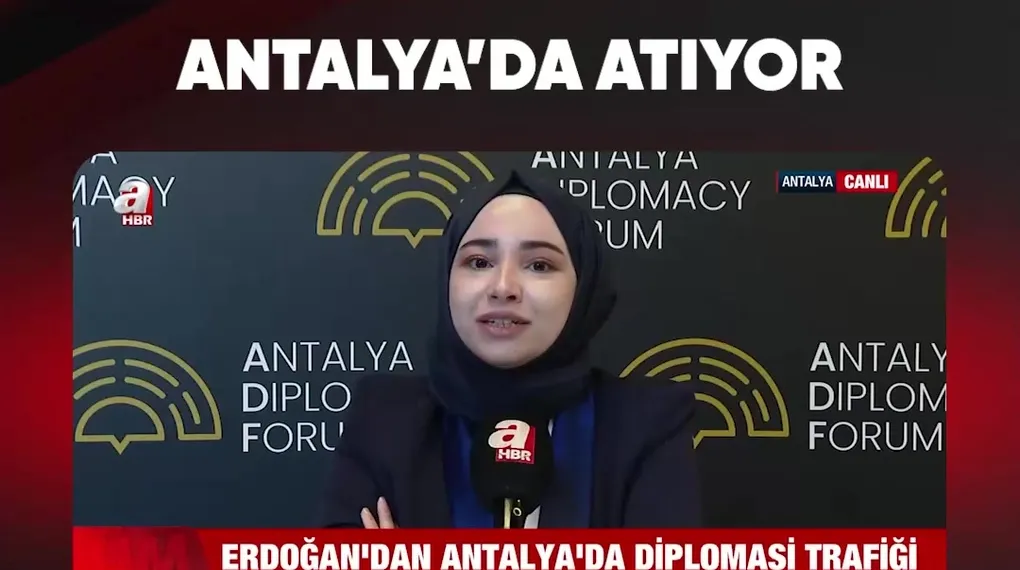 DİPLOMASİNİN KALBİ ANTALYA'DA ATIYOR