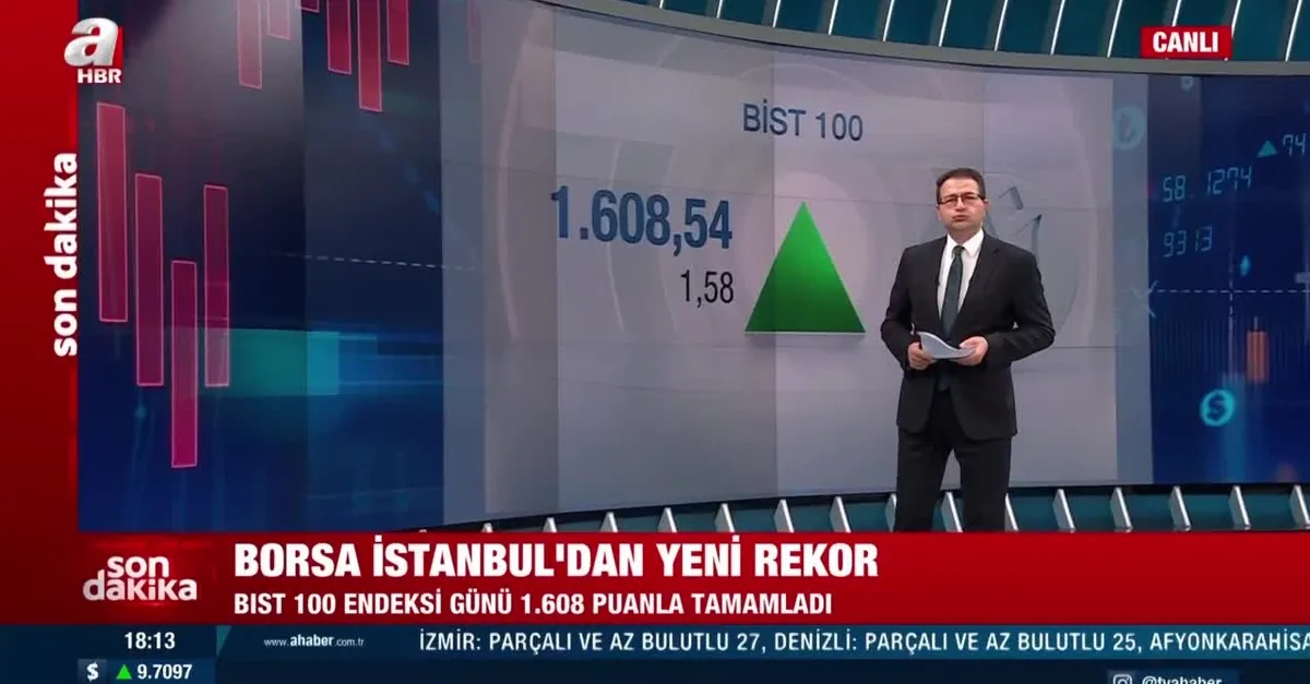 Son dakika: Borsa İstanbul'dan tarihi rekor