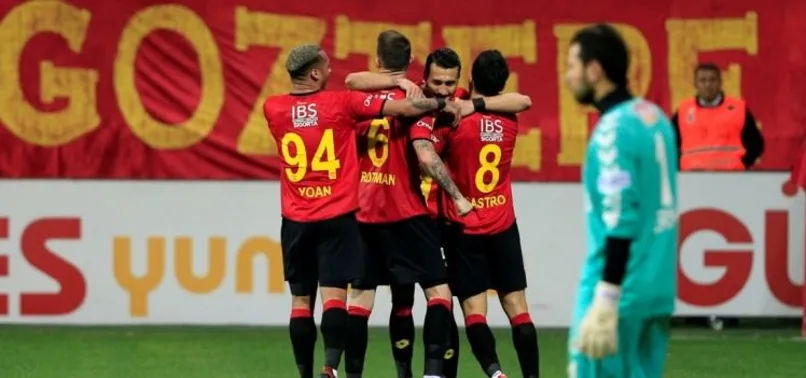 Göztepe'nin zirve yürüyüşü sürüyor!